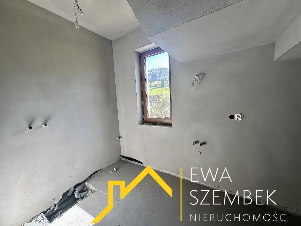 Dom w stanie deweloperskim z pięknym widokiem - Dom w górach na sprzedaż