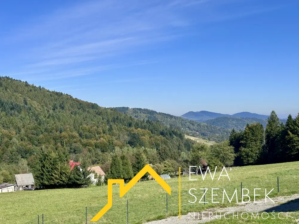 Dom w stanie deweloperskim z pięknym widokiem - Dom w górach na sprzedaż