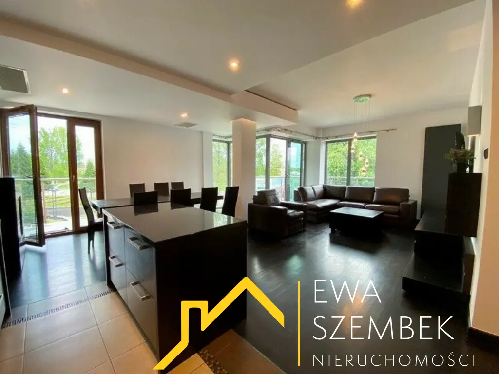 Wiślane Tarasy, apartament 94 m2, 3 pok, garaż - Mieszkanie na sprzedaż Kraków