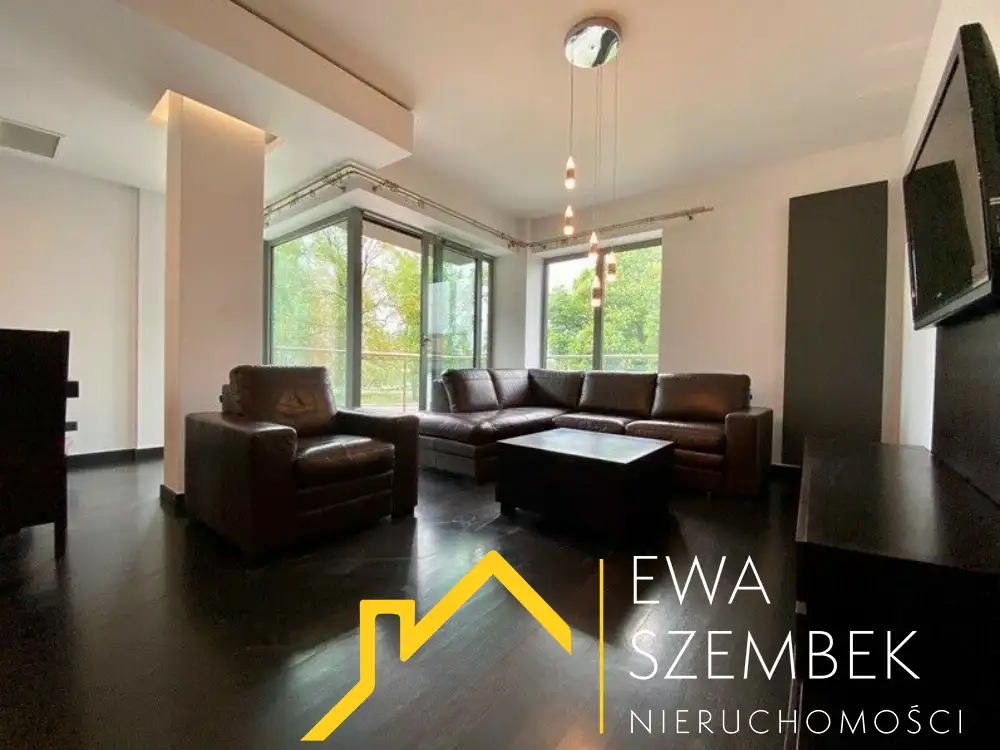 Wiślane Tarasy, apartament 94 m2, 3 pok, garaż - Mieszkanie na sprzedaż Kraków