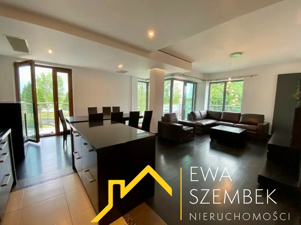 Wiślane Tarasy, apartament 94 m2, 3 pok, garaż - Mieszkanie na sprzedaż Kraków