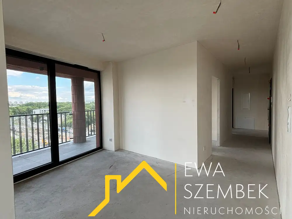 Młyny Mogilska/ 3 pokoje/ Widokowe/ 8 piętro - Mieszkanie na sprzedaż Kraków