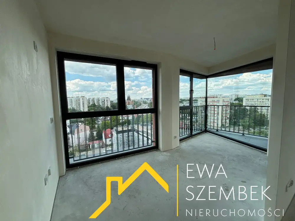 Młyny Mogilska/ 3 pokoje/ Widokowe/ 8 piętro - Mieszkanie na sprzedaż Kraków