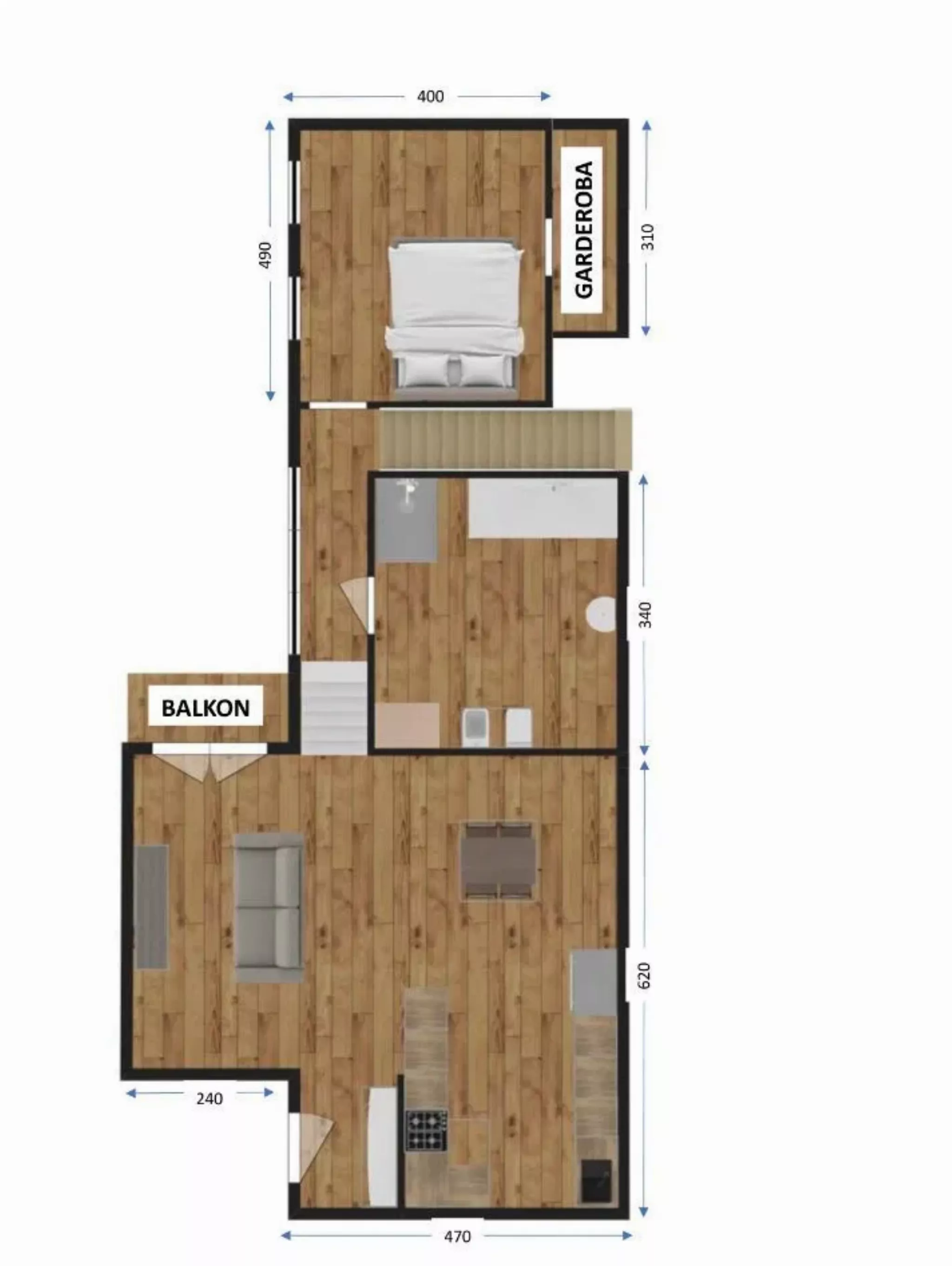 Kazimierz/ wyjątkowy apartament/ 2 poziomy - Mieszkanie na sprzedaż Kraków