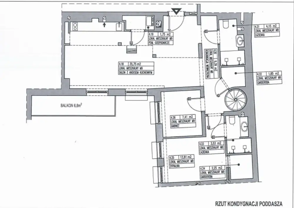 City Center- Beautiful new apartment 131m2. - Mieszkanie na wynajem Kraków