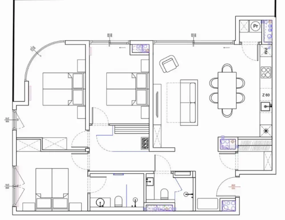 Apartament z widokiem na Wisłę - Mieszkanie na sprzedaż Kraków