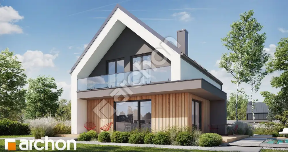 Nowoczesny dom w ok Jeziora Dobczyckiego