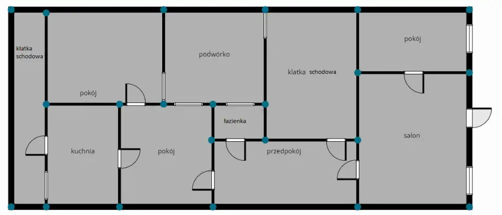 Stare Miasto, 115 m2 mieszkanie z potencjałem sprzedam - Mieszkanie na sprzedaż Kraków