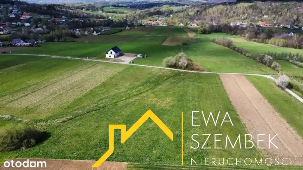 Malownicza działka budowlana w okolicy Limanowej 10 arów