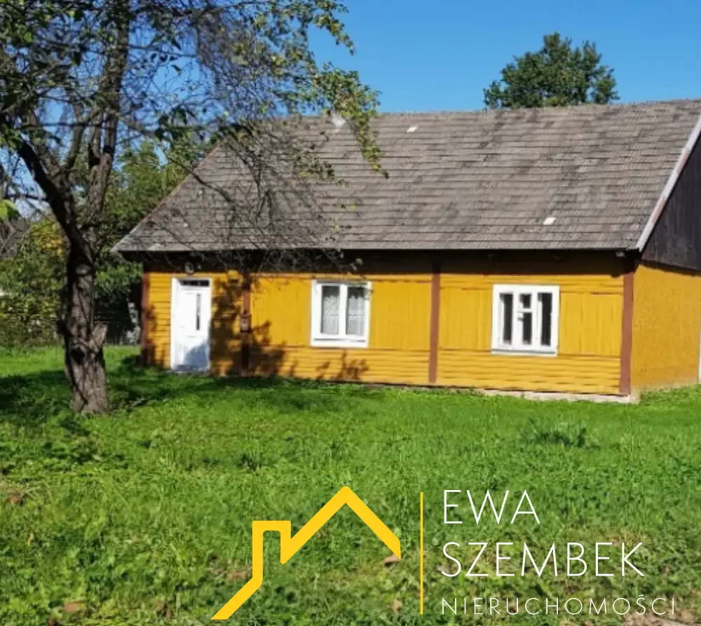 drewniany dom do własnej aranżacji – działka 3800 m²