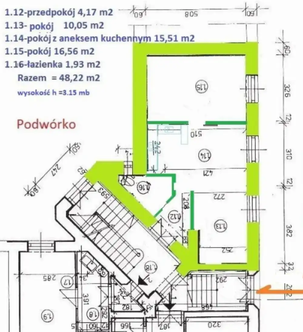 Kazimierz mieszkanie sprzedam - Mieszkanie na sprzedaż Kraków