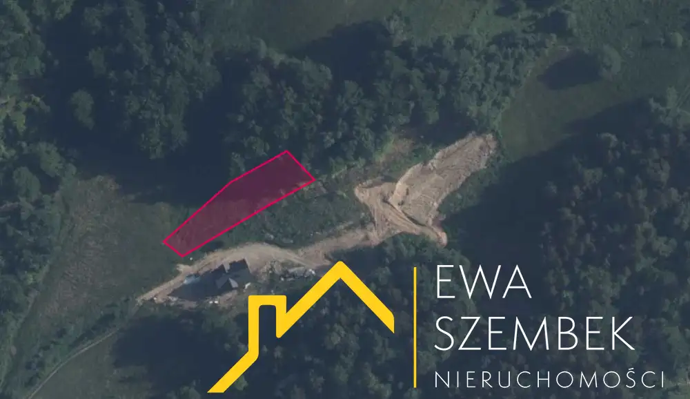 Działka rolno-leśna Mszana dolna -Zarabie