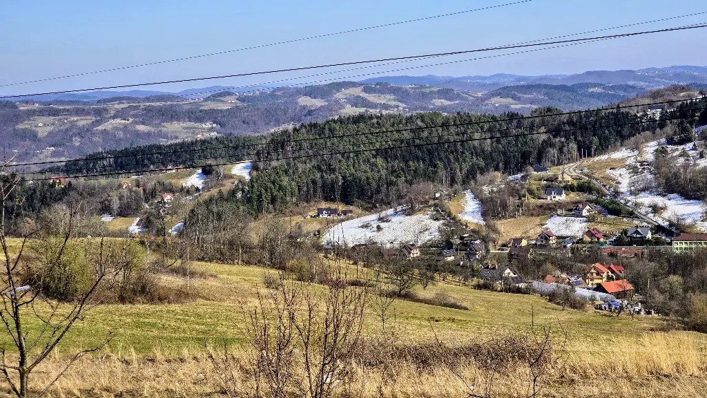 Dom z przepięknym widokiem na Beskid Wyspowy - Dom w górach na sprzedaż