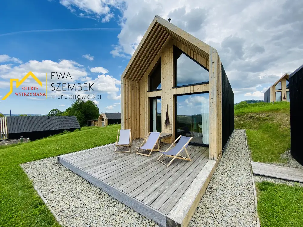 Twój azyl w naturze - cisza, przestrzeń i wyjątkowy design - Dom w górach na sprzedaż