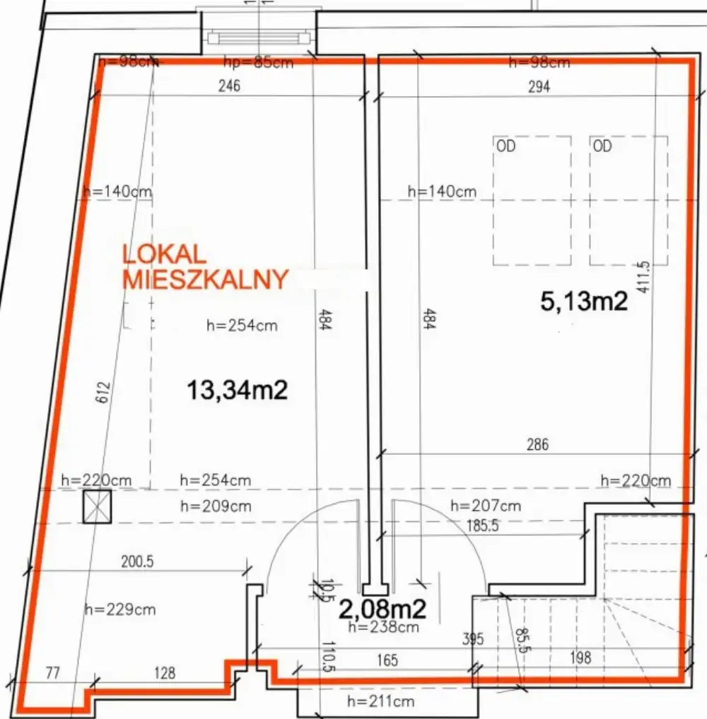 Stare Miasto mieszkanie dwupoziomowe sprzedam - Mieszkanie na sprzedaż Kraków