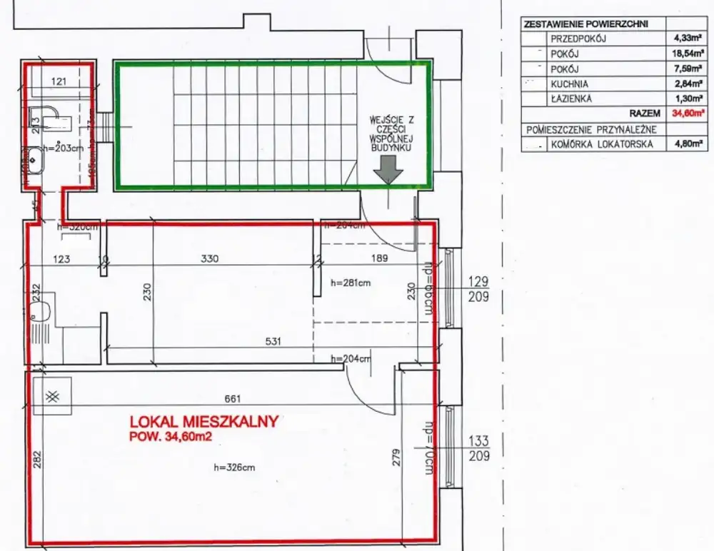 Stare Miasto mieszkanie sprzedam - Mieszkanie na sprzedaż Kraków
