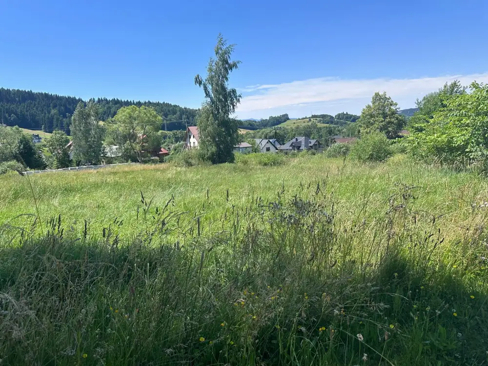 Twoje miejsce w sercu Rabki-Zdroju – działka 2464 m² czeka na Ciebie! - Działki w górach na sprzedaż
