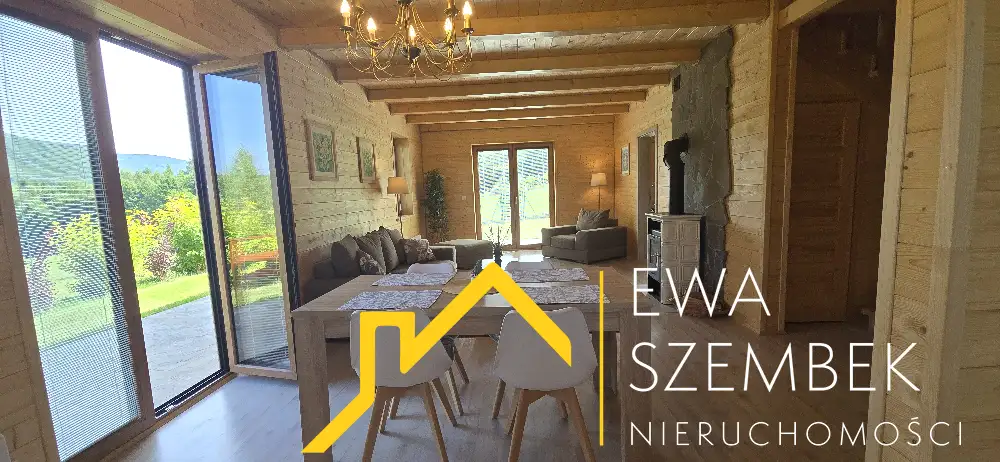 Dom w Beskidzie Niskim otoczony naturą - Dom w górach na sprzedaż