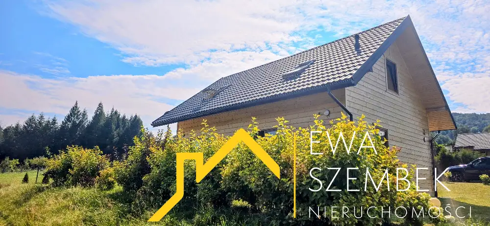 Dom w Beskidzie Niskim otoczony naturą