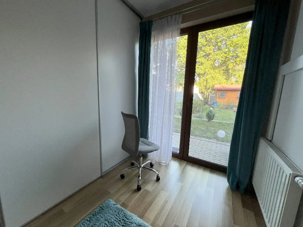 Nowoczesne mieszkanie 3-pokojowe z ogrodem 70m2 i miejscem postojowym na zamkniętym osiedlu. - Mieszkanie na sprzedaż Kraków