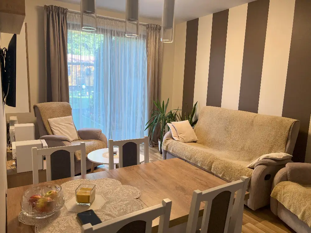 Nowoczesne mieszkanie 3-pokojowe z ogrodem 70m2 i miejscem postojowym na zamkniętym osiedlu. - Mieszkanie na sprzedaż Kraków