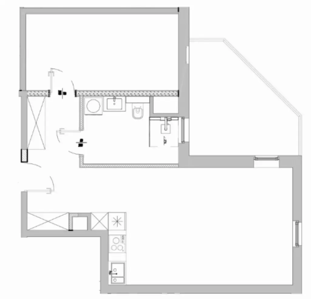 Stare Miasto mieszkanie w stanie deweloperskim w obrębie Plant - Mieszkanie na sprzedaż Kraków