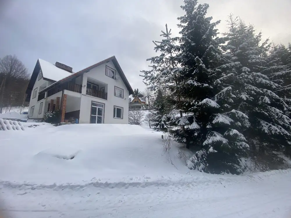 Dom w zielonym zaciszu Szczawy – przy lesie, wśród natury - Dom w górach na sprzedaż