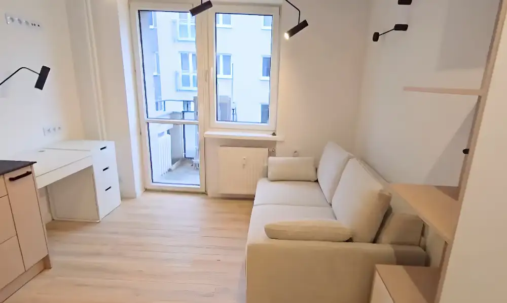 Salwator/ Kościuszki / studio z balkonem po gen remoncie - Mieszkanie na sprzedaż Kraków