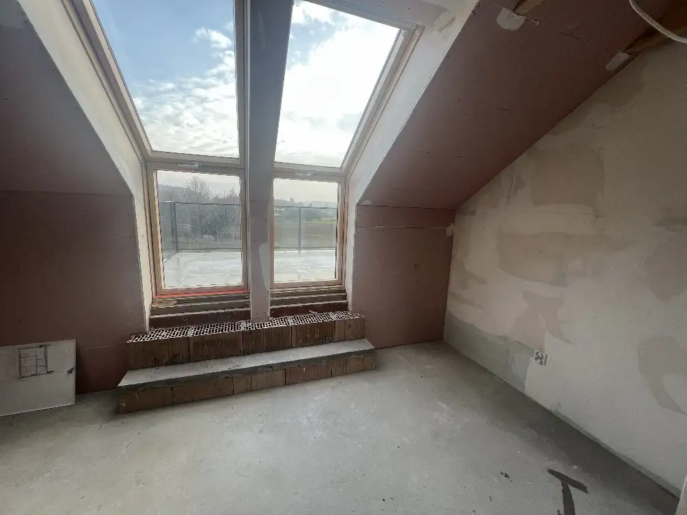 4-pokojowe mieszkanie dwupoziomowe, stan deweloperski, taras na dachu, ok. Wola Więcławska pod Krakowem - Mieszkanie na sprzedaż