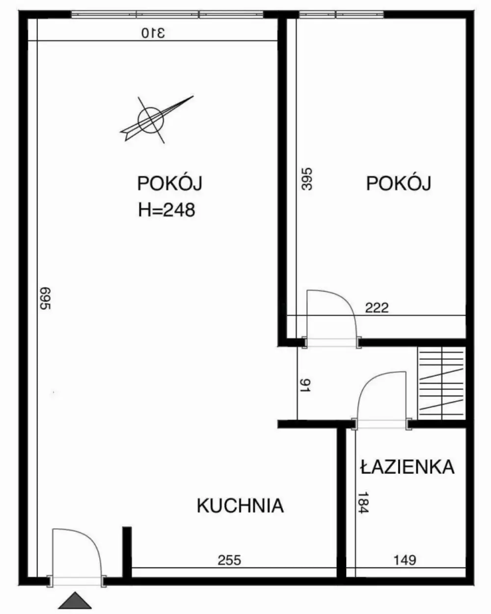 Mieszkanie 37m2 wykończone, 2 pokojowe, ok. ul. Okólna - Mieszkanie na sprzedaż Kraków