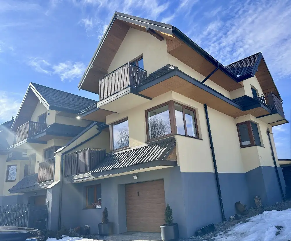 Dom  w zabudowie bliźniaczej z panoramicznym widokiem - Rabka Zdrój