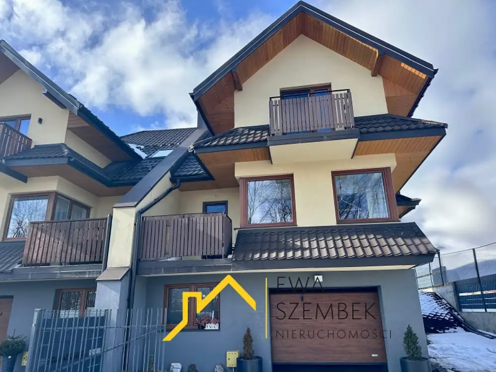 Dom  w zabudowie bliźniaczej z panoramicznym widokiem - Rabka Zdrój