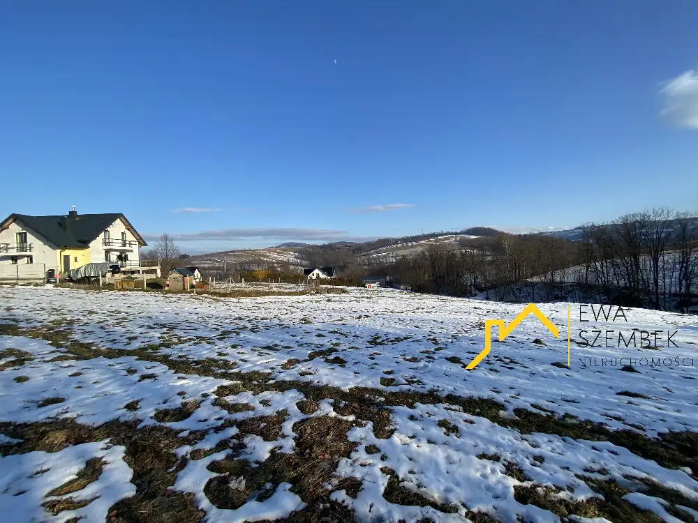 Widokowa działka budowlana w Beskidzie Wyspowym