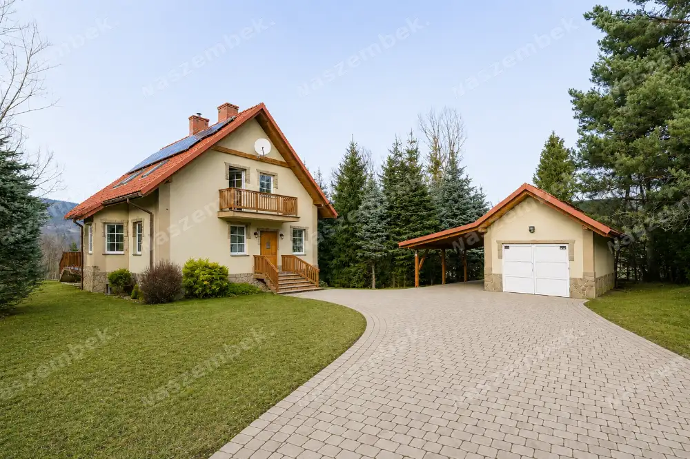 Dom z widokiem na góry