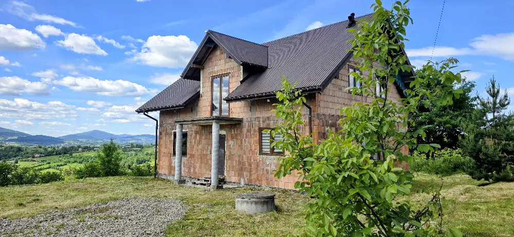 Dom z przepięknym widokiem na Beskid Wyspowy