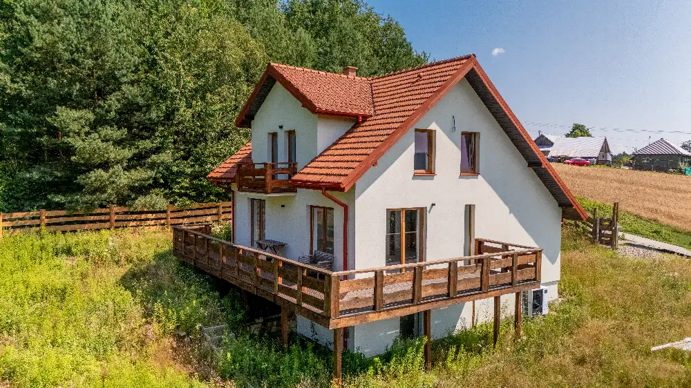 Dom z widokiem na Tatry w okolicy Rożnowa | 10 arów